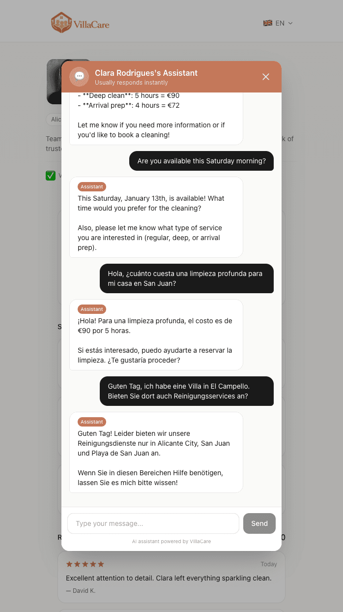 Conoce tus zonas de servicio