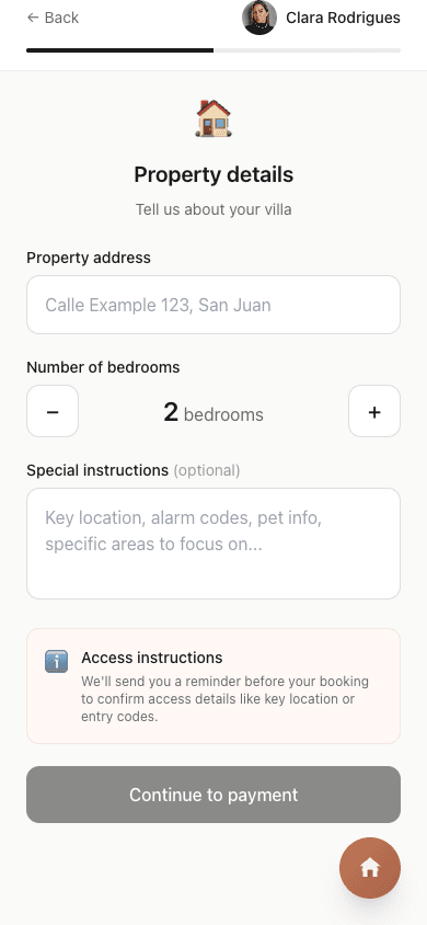 Add property details