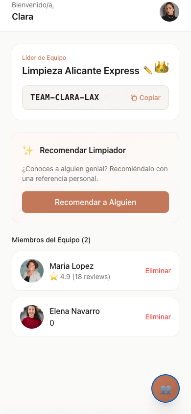 Encuentra tu código de referido