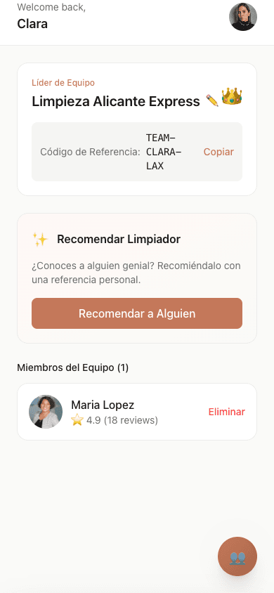 Gestiona tu equipo