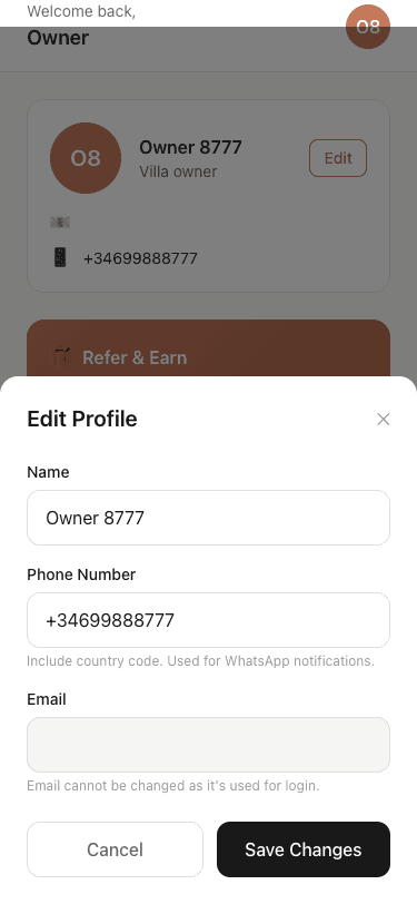 Complete your profile