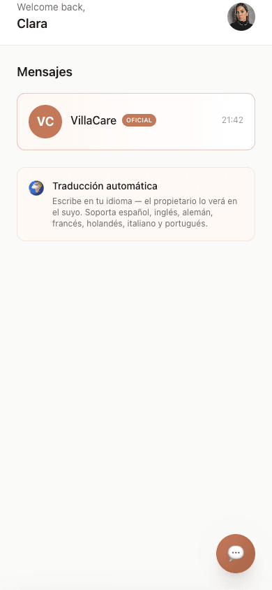 Auto-translation messaging