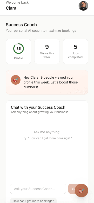 Success Coach Dashboard